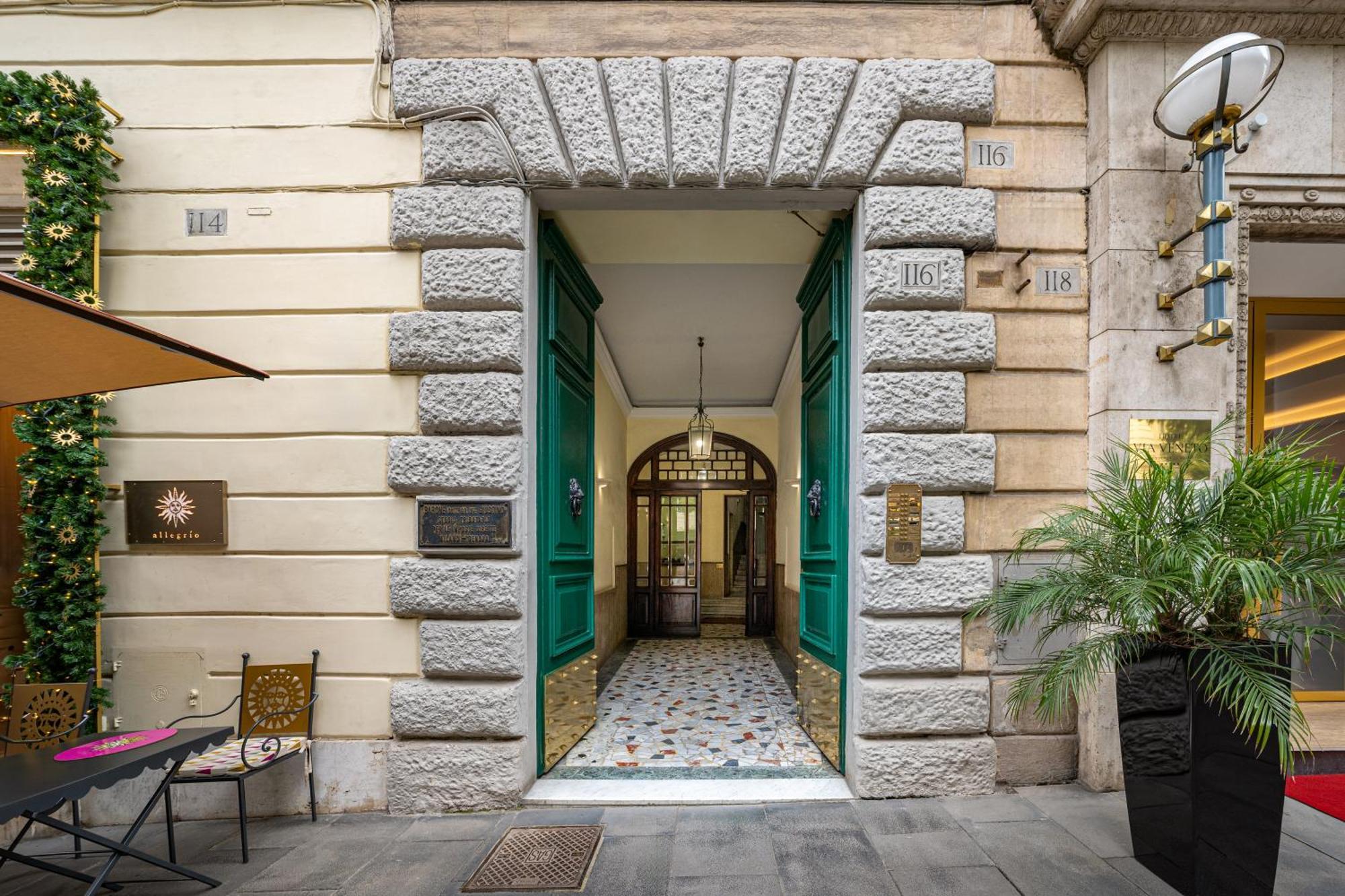 Via Veneto 116 Suites - Guest House โรม ภายนอก รูปภาพ